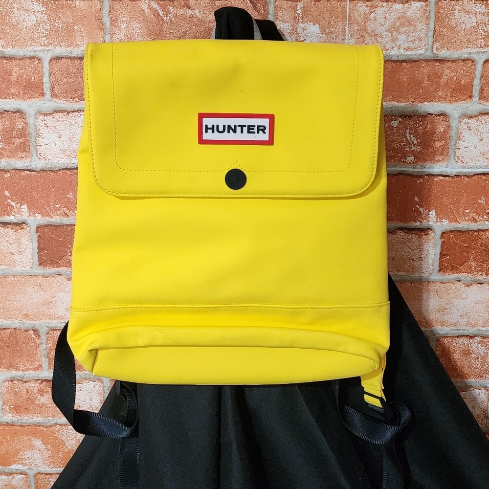 Hunter Bright Yellow Medium Backpack - image 1
